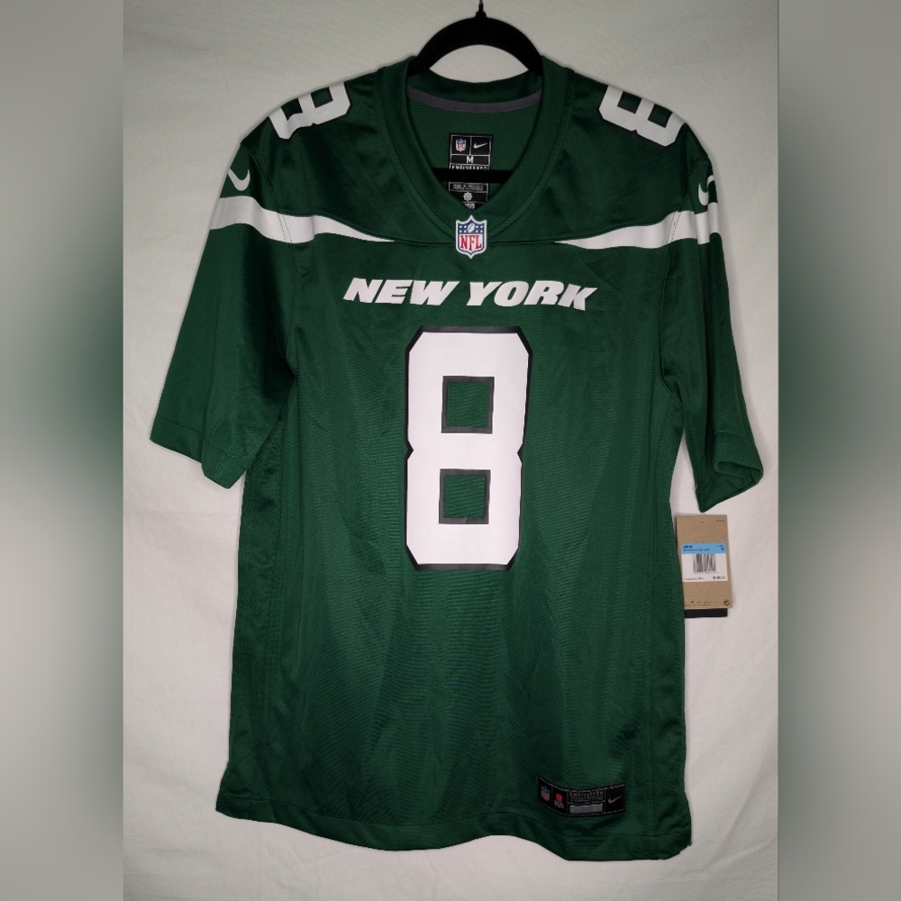🏈 Aaron Rodgers #8 New York Jets Nike Jersey Men's Medium - NWT